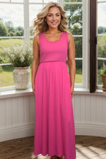 Begonia Beauty Maxi Dress