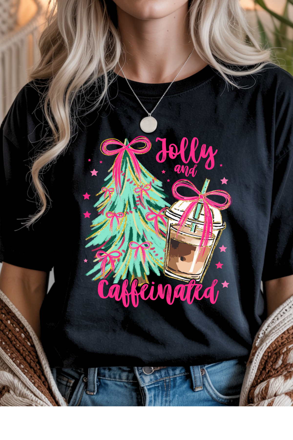 Be Jolly & Caffeinated T-Shirt