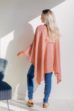 Blush Whisper Poncho