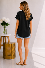 City Chic Button Top