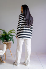 Cupid’s Stripe V-Neck