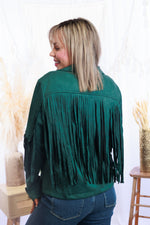 Feeling Fringy - Suede Jacket