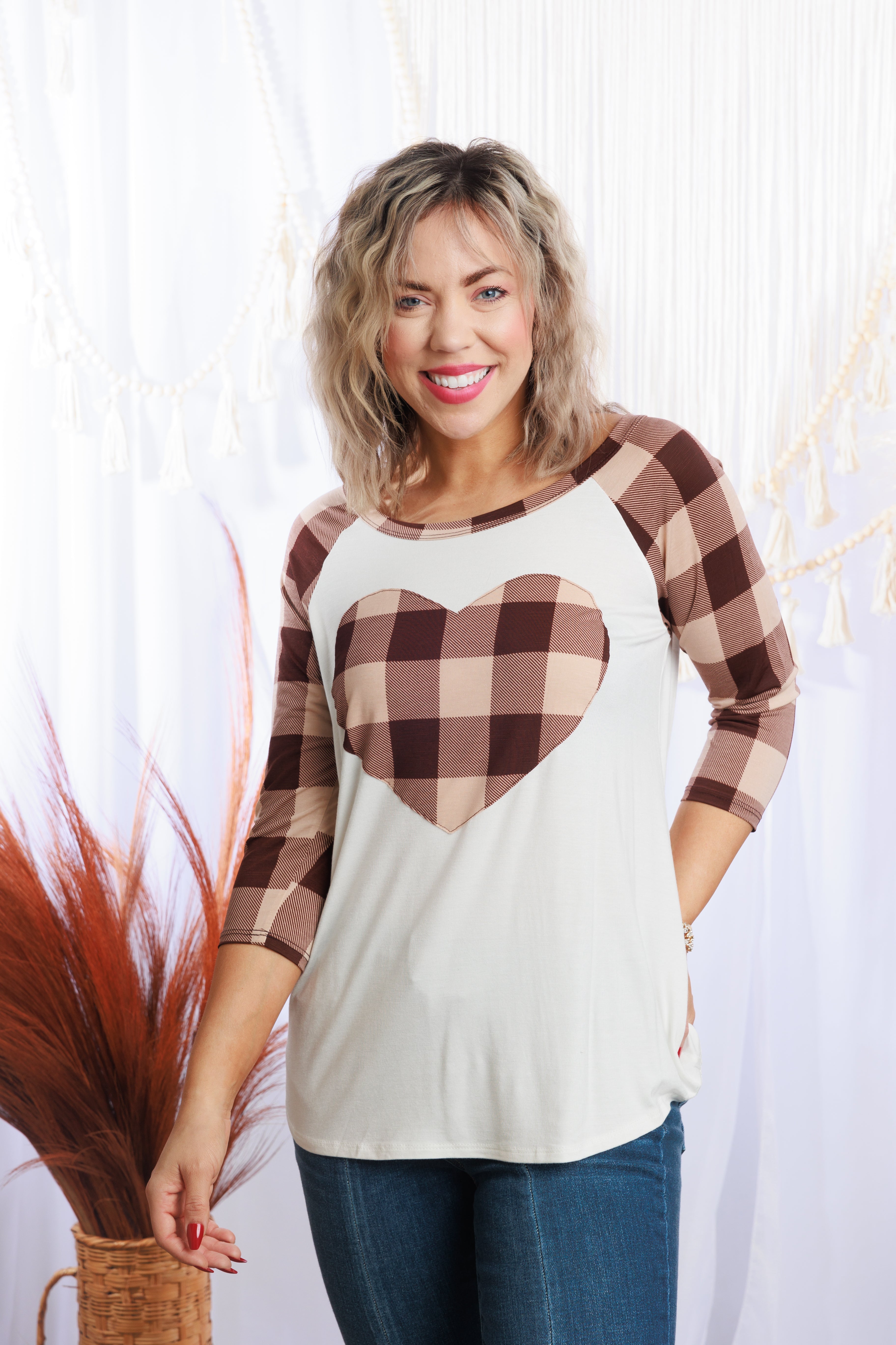 For The Love Of Plaid - Raglan