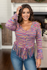 Fringed Beauty - Pullover