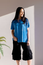 Hazy Wash Rib Top