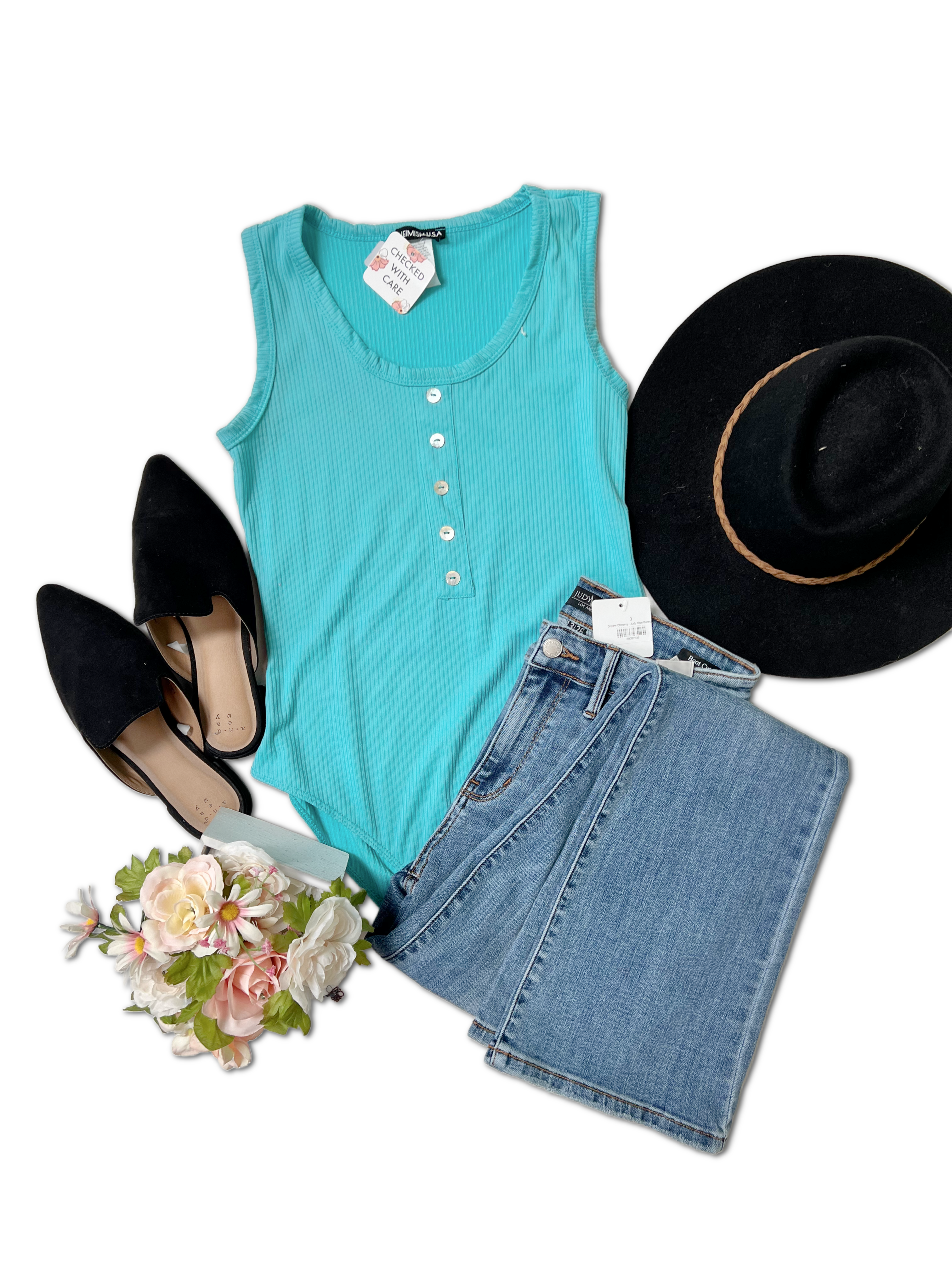 Teal Me Everything - Bodysuit