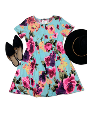 Radiating Roses - Dress