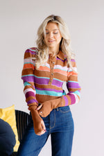 Enchanted Hues Crop Sweater