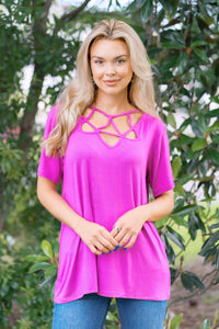 Electric Orchid Tee