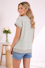 Meadow Breeze Stripe Top