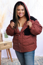 Quilted Hearts - Puff Jacket