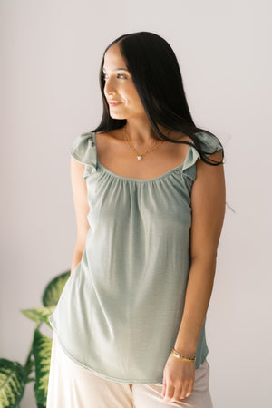 Sage The Day Top