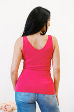 Fuchsia Timeless Basics Tank
