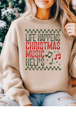 Christmas Music Helps Sweatshirt