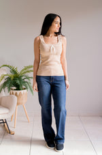 Windblown Sands Tie Top
