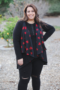 Cascading Hearts Cardigan